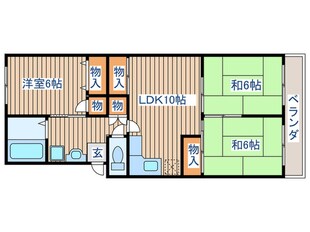 石川ハイツの物件間取画像